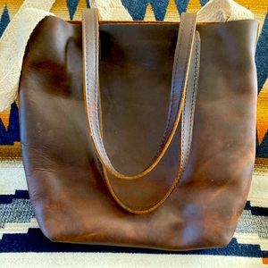 Portland Leather Goods Canyon Crossbody Tote